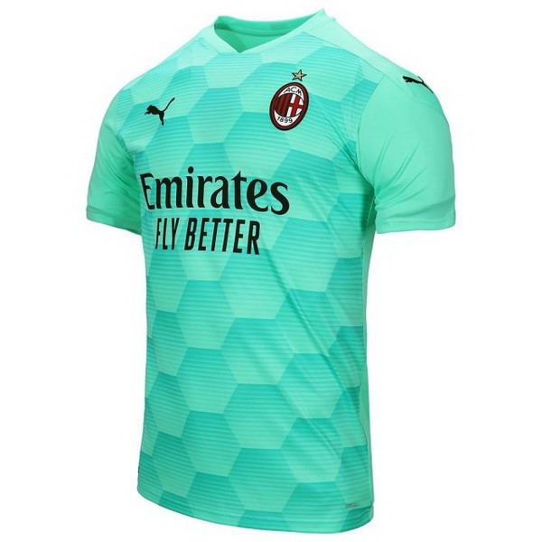 Thailande Maillot Football AC Milan Domicile Gardien 2020-21 Vert